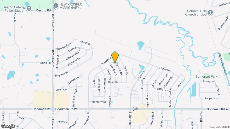 7457 Jennifer Dr Map and Location Details