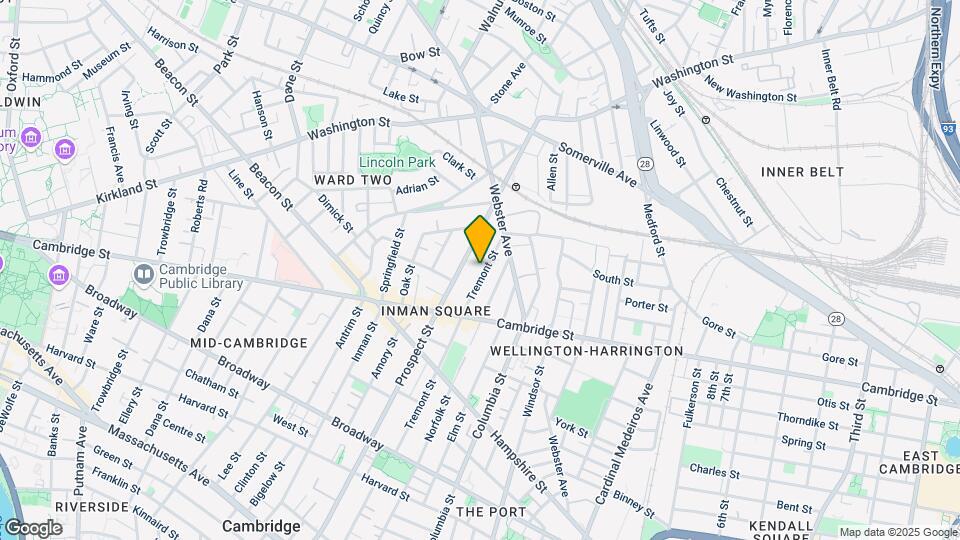 181 Tremont St, Unit 2 Map and Location Details