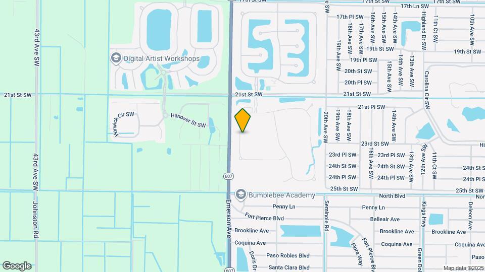 2608 Crowned Eagle Cir SW Map and Location Details