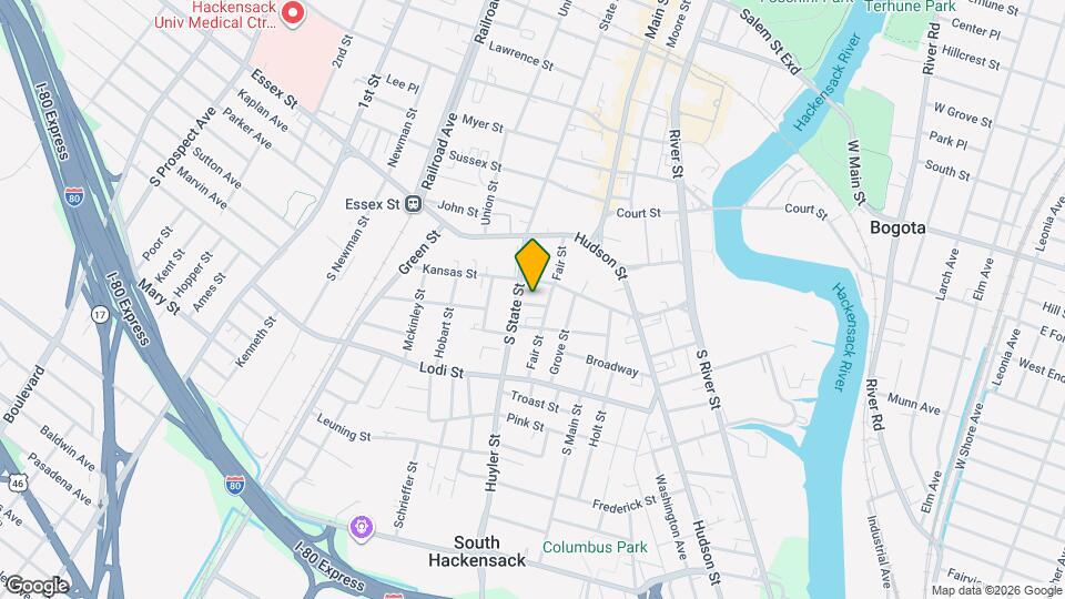 90 Ackerson St, Unit 90 Ackerson St Map and Location Details
