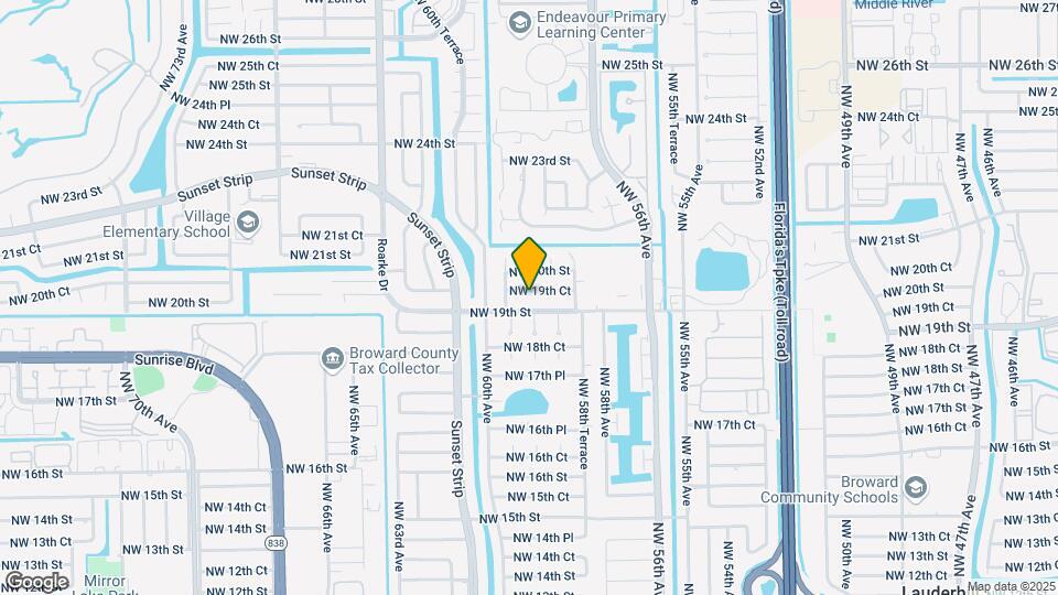 5930 NW 19th Ct Map and Location Details