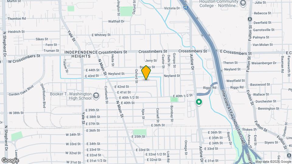 714 E 43rd St Map and Location Details