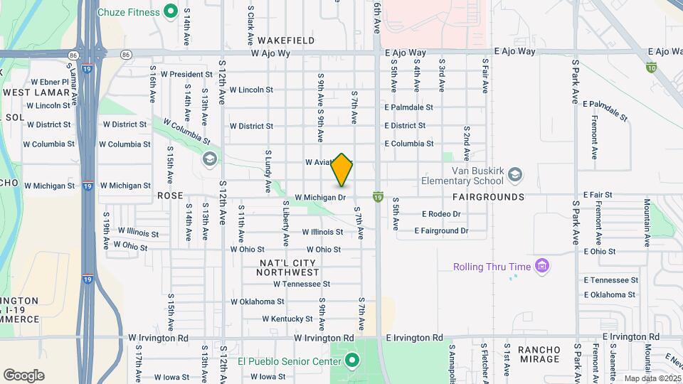120 W Michigan Dr Map and Location Details
