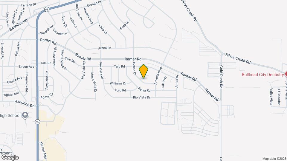 1682 Colina Dr Map and Location Details