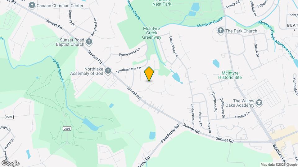 1911 Elizabeth Oaks Ave Map and Location Details