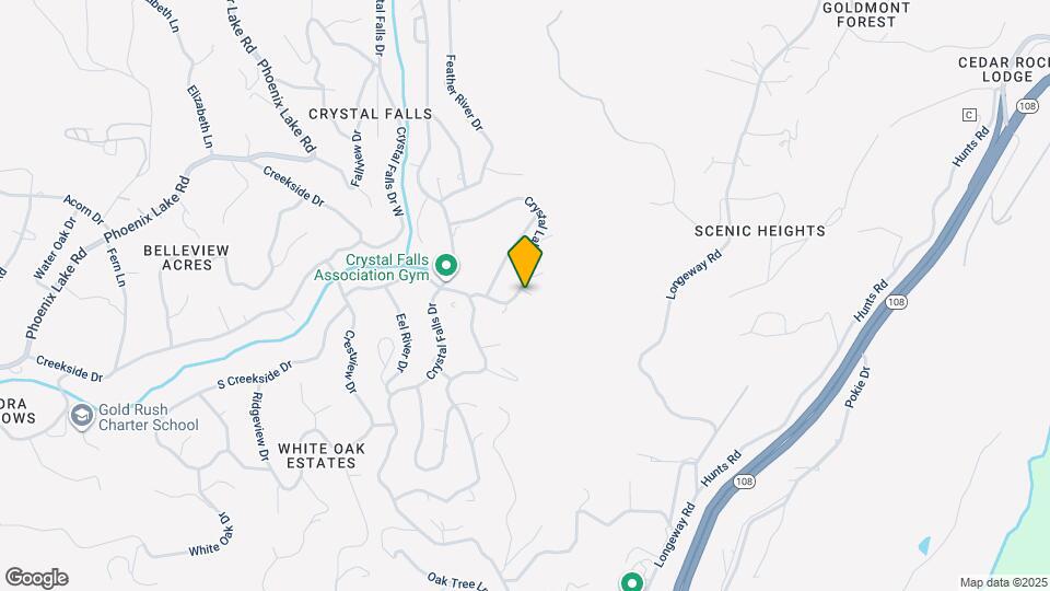 21625 Crystal Lake Dr Map and Location Details