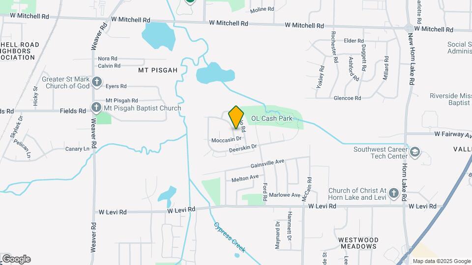 580 Blackhawk Rd Map and Location Details