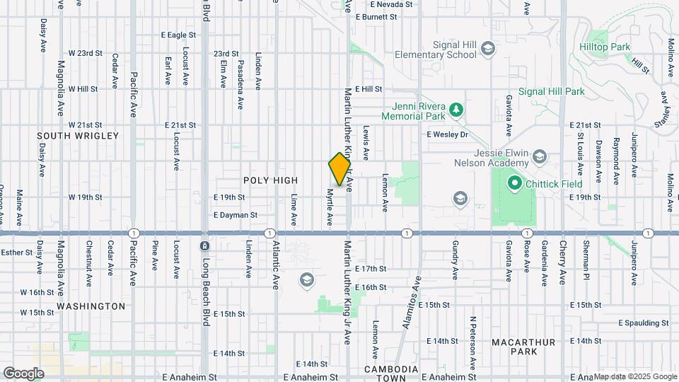 925 E 19th St Mapa y Detalles de la Ubicación