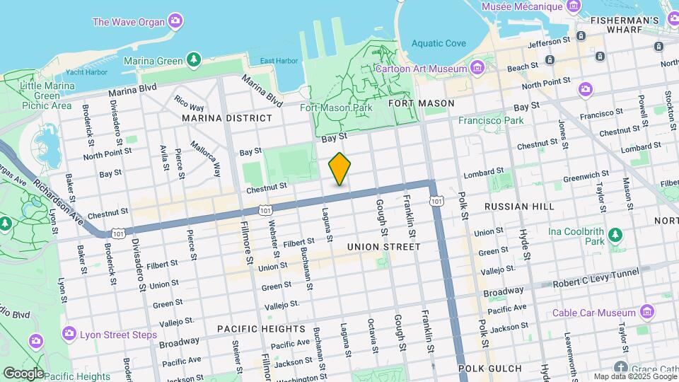 1738 Lombard St Map and Location Details