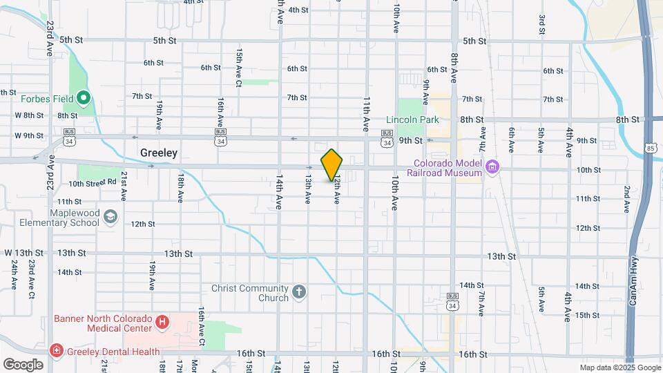 1023 12th Ave Mapa y Detalles de la Ubicación