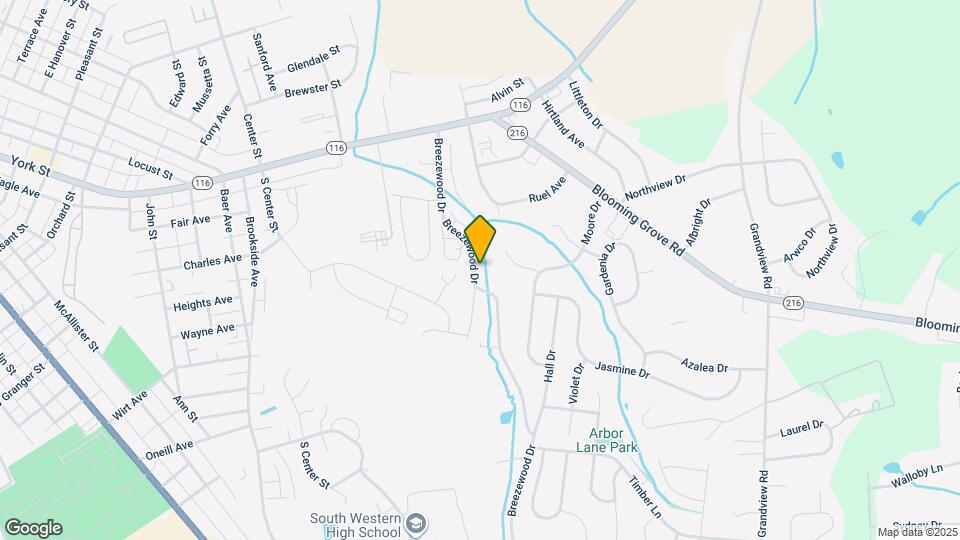 180 Breezewood Dr Map and Location Details