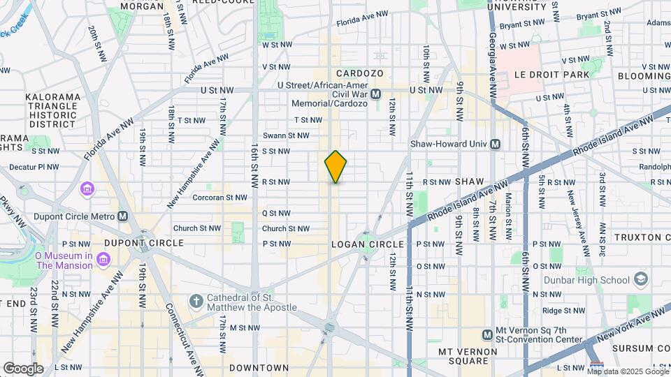 The Mission DC Mapa y Detalles de la Ubicación