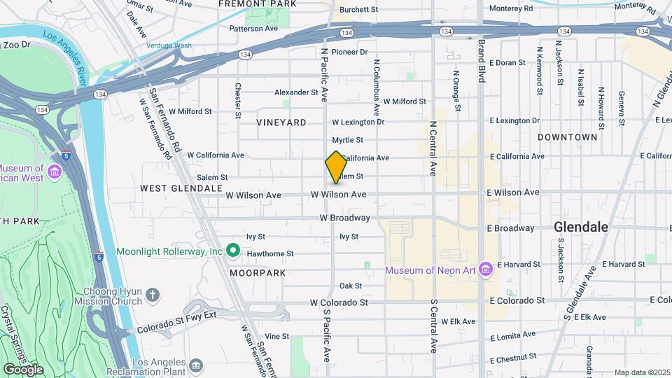 459 W Wilson Ave Mapa y Detalles de la Ubicación