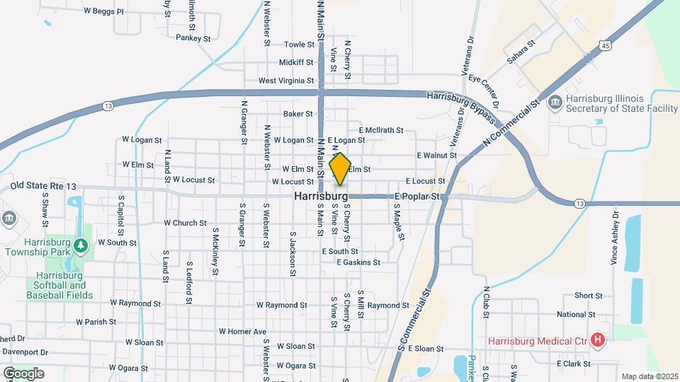 2 N Vine St, Unit 4th Floor Map and Location Details