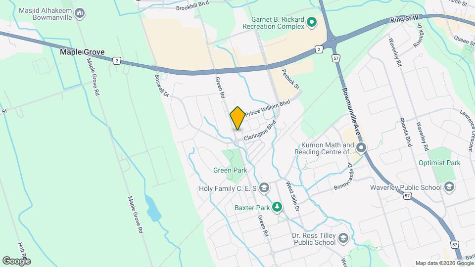 1555 Green Rd Map and Location Details