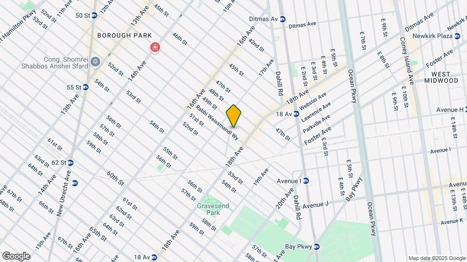 1739 50th St Map and Location Details