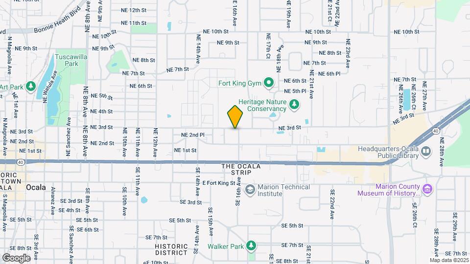 1549 NE 2nd St Map and Location Details