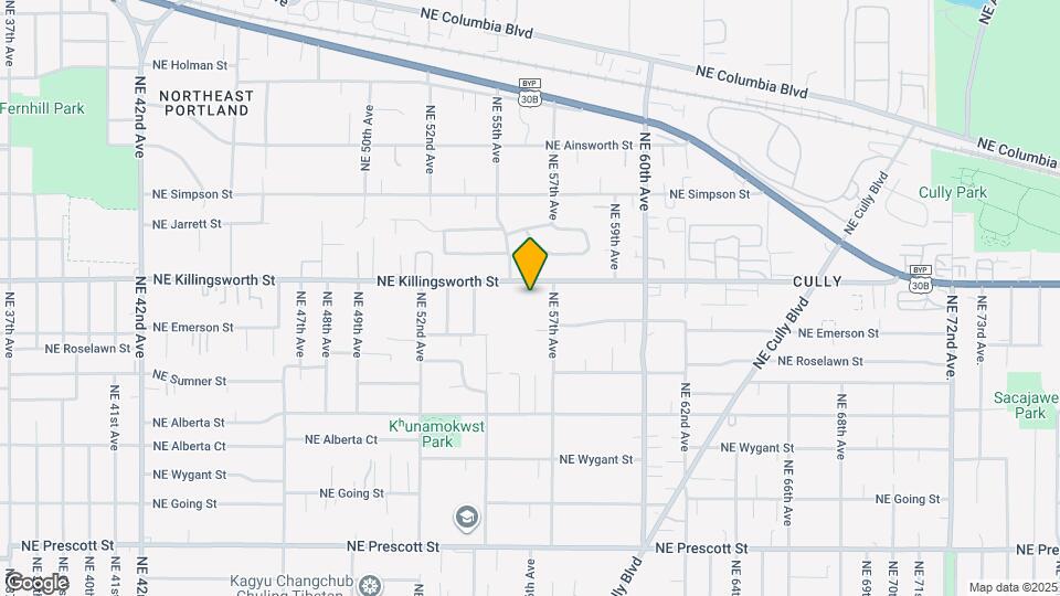 5624 NE Killingsworth St Map and Location Details