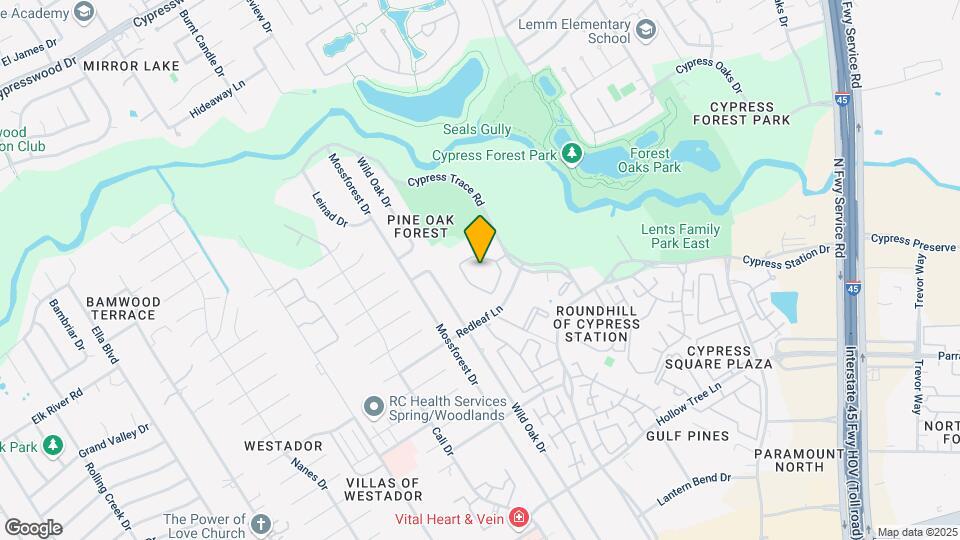 18001 Cypress Trace Rd, Unit 1401 Map and Location Details