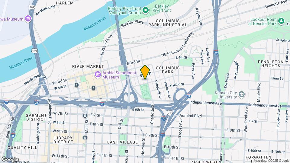 716 E Missouri Ave Map and Location Details