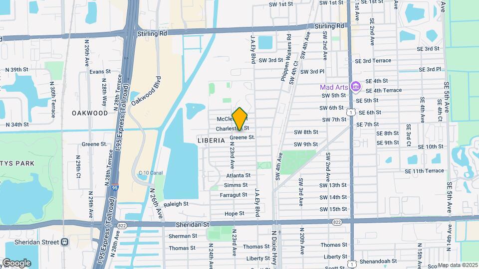 2243 Greene St. Map and Location Details