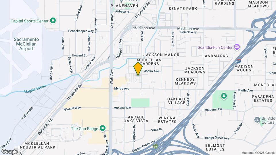 3639 Bellinger Ct Map and Location Details