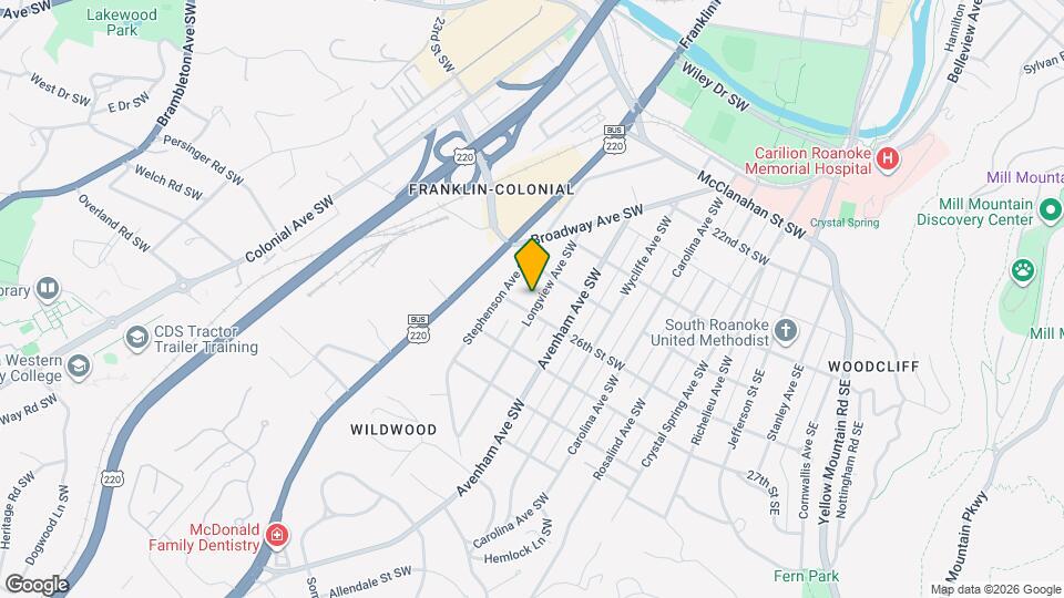 2521 Longview Ave SW, Unit 3 Mapa y Detalles de la Ubicación