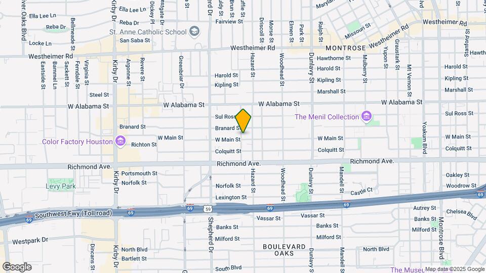 1922 W Main St Map and Location Details