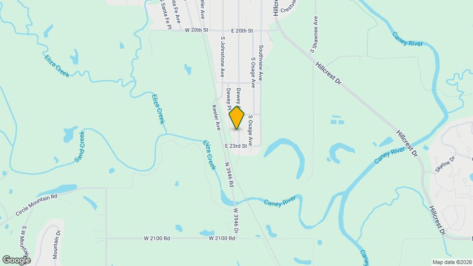 2235 SE Dewey Ave Map and Location Details