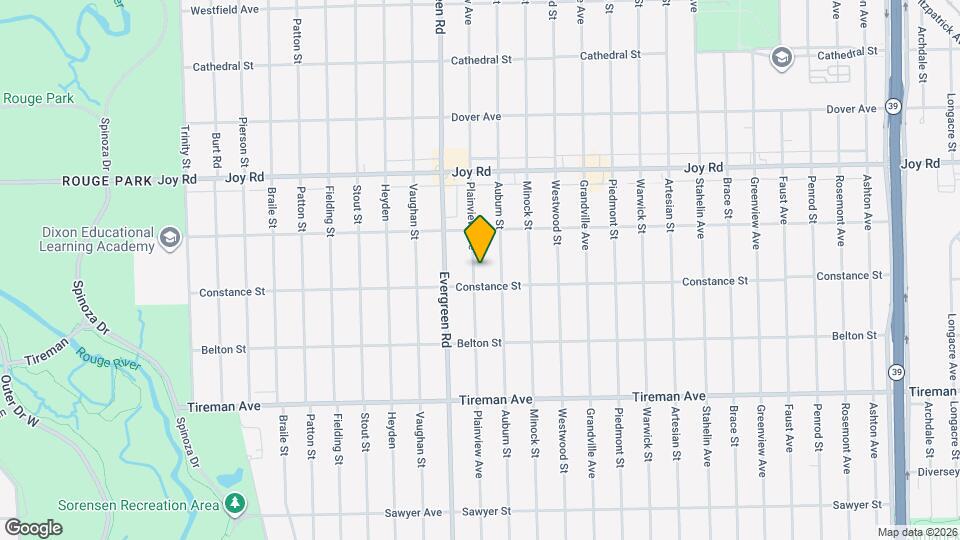 8430 Plainview Ave Map and Location Details