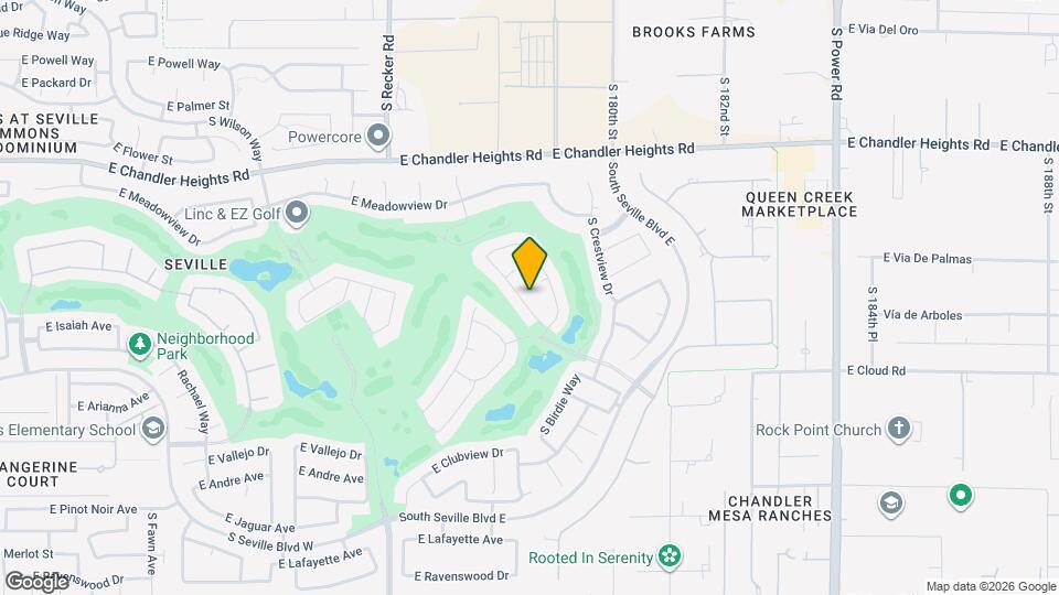 6659 S Cartier Dr Map and Location Details