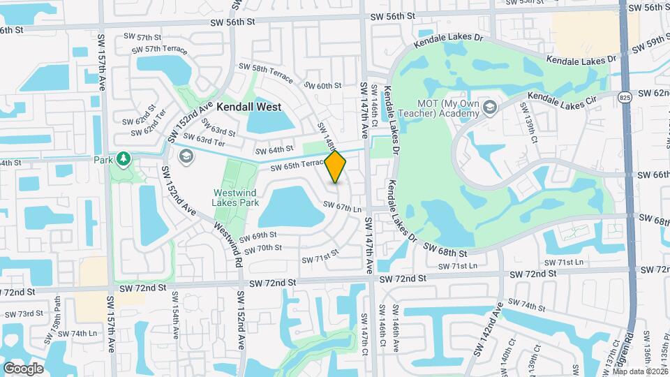 6622 SW 148th Pl Map and Location Details