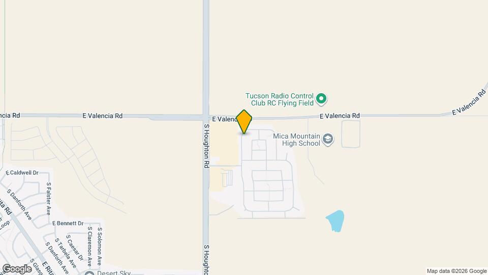 7369 S Pacific Willow Dr Map and Location Details