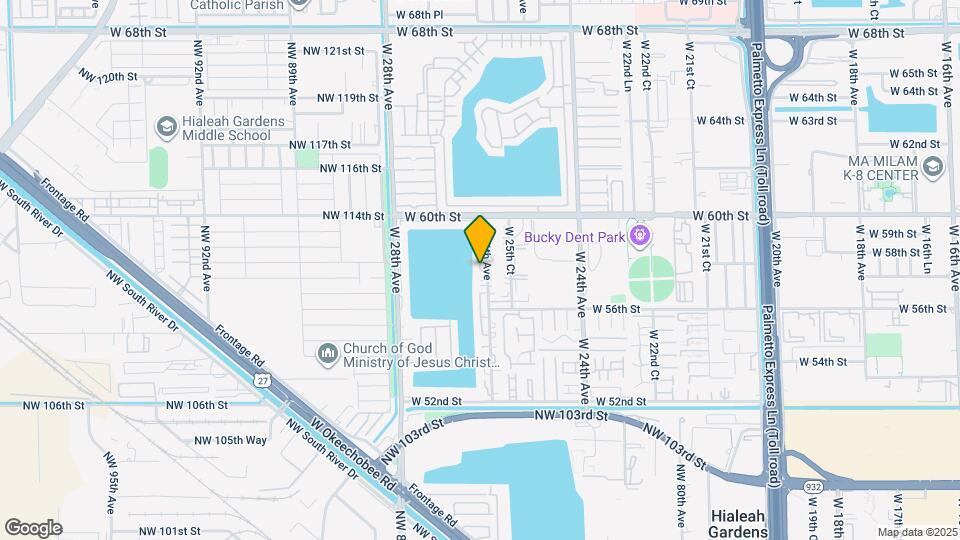 5768 W 26th Ave Map and Location Details