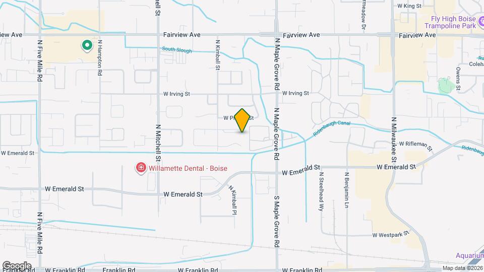 9259 W Olivia St Map and Location Details