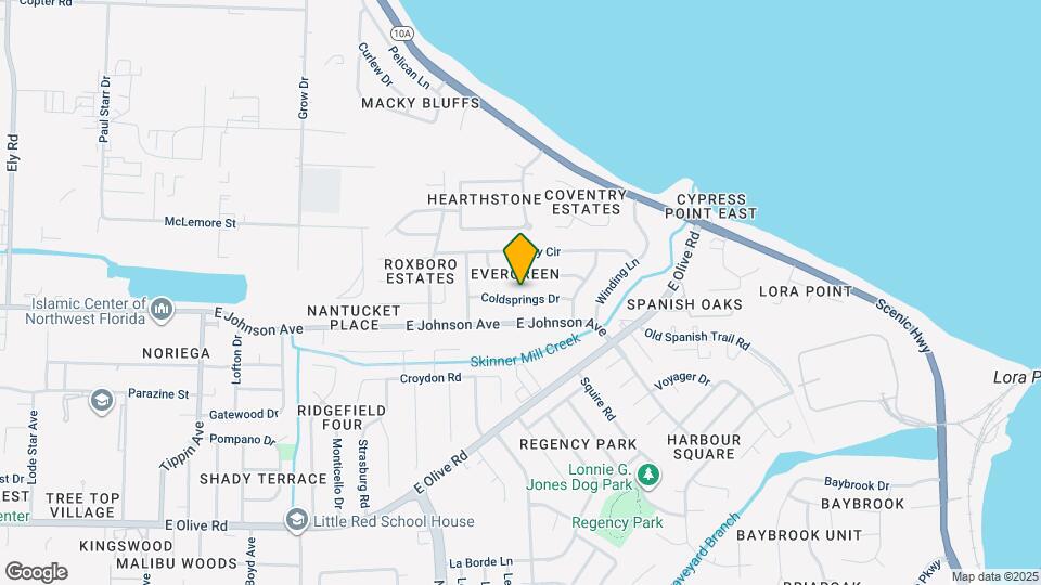 4318 Coldsprings Dr Map and Location Details