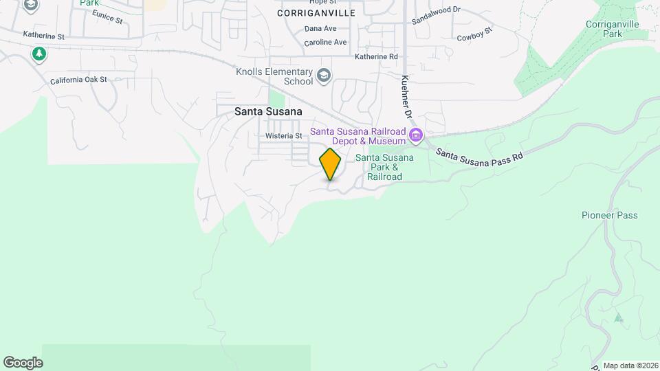 1070 Katherine Rd Map and Location Details