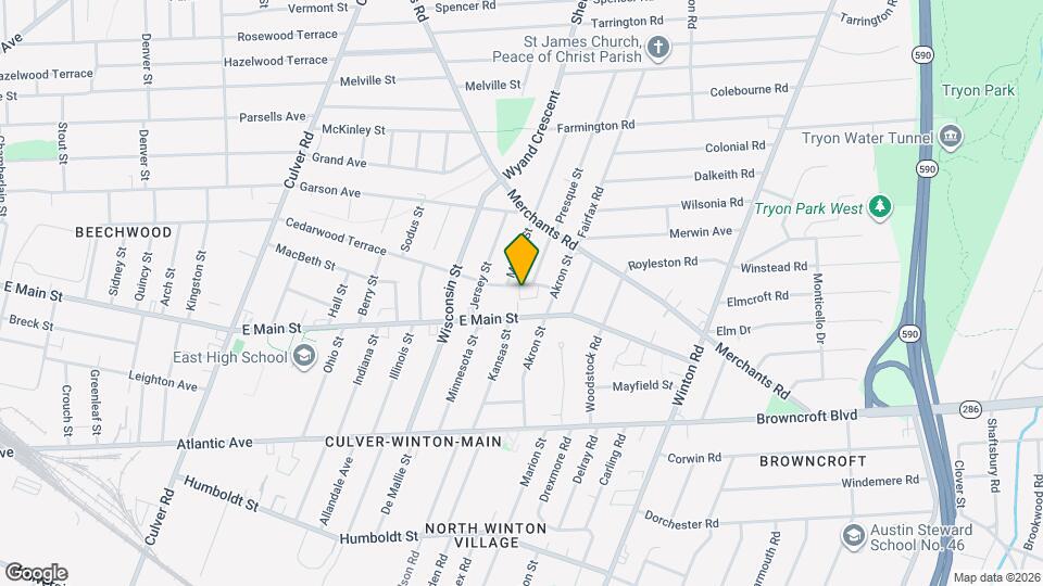 721 Cedarwood Terrace Map and Location Details