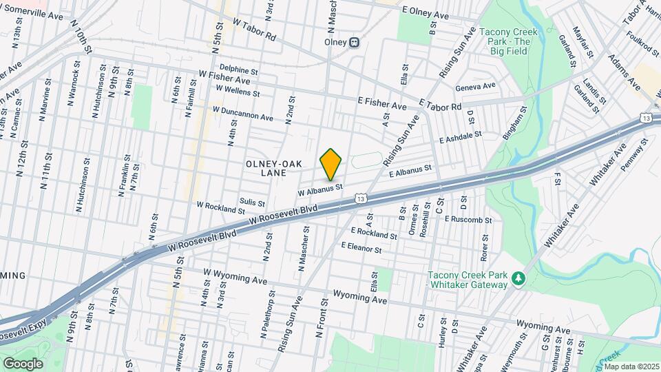 127 W Albanus St Map and Location Details