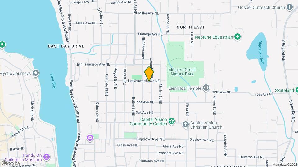 1217 Central St NE Mapa y Detalles de la Ubicación