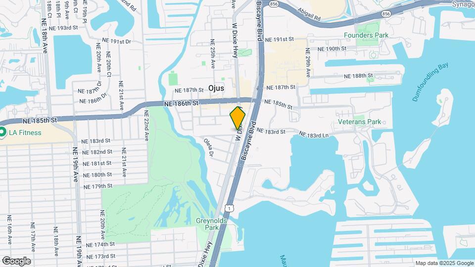 18300 W Dixie Hwy Map and Location Details