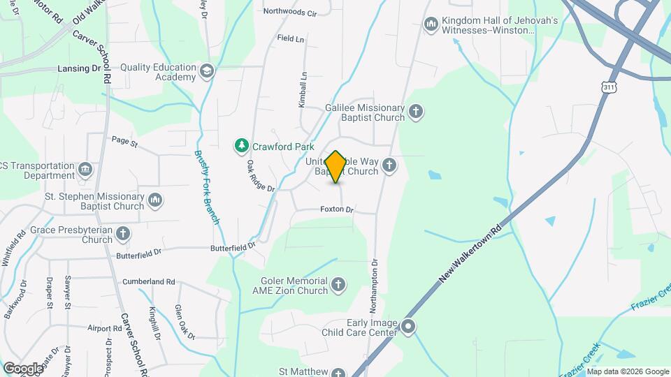 5208 Larkspur Dr Map and Location Details