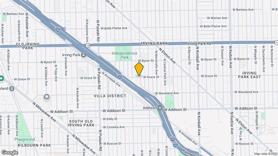 3735 W Grace St, Unit 2 Map and Location Details