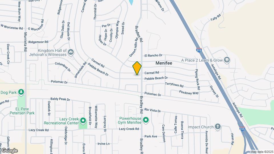 29660 Pebble Beach Dr Map and Location Details