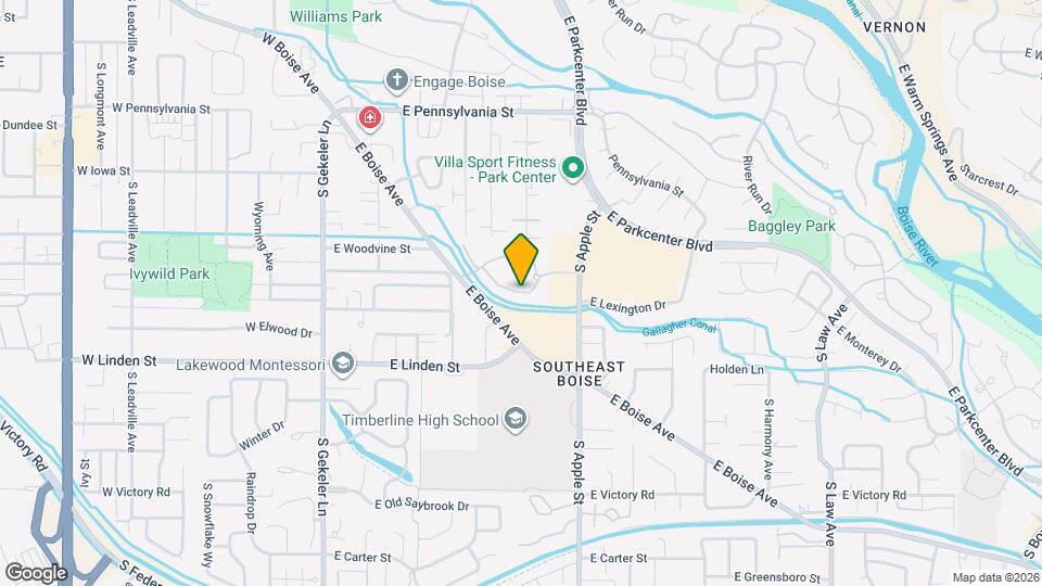 3115 S Apple St Map and Location Details