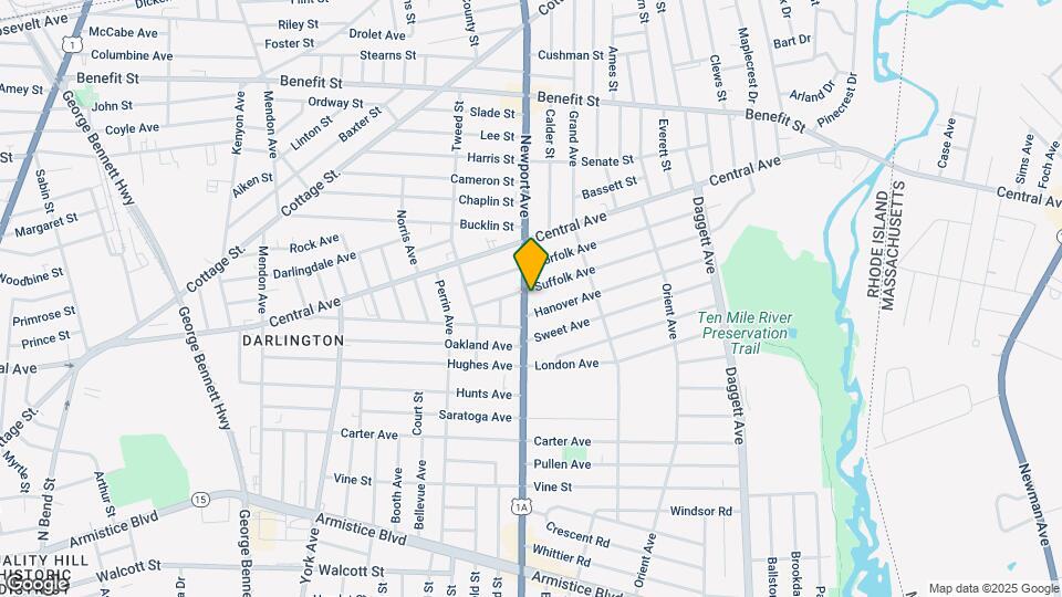 1167 Newport Ave Mapa y Detalles de la Ubicación