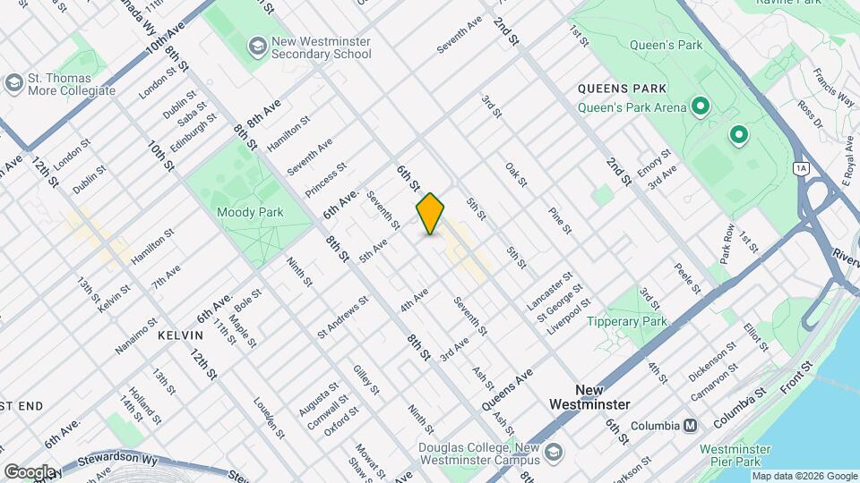 610 Brantford St Map and Location Details