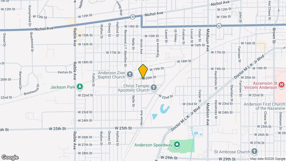 2004 Arrow Ave Map and Location Details