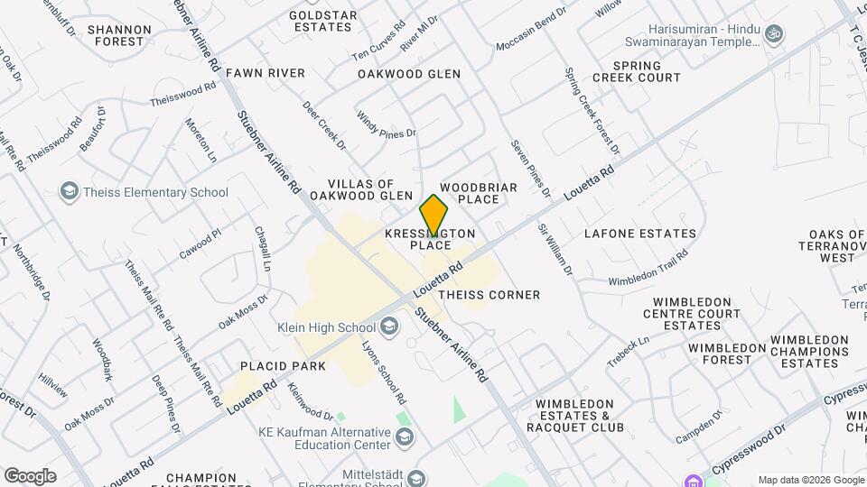 7126 Deer Creek Ct Map and Location Details