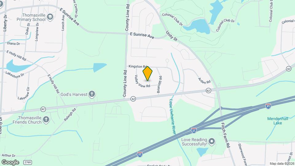 4221 Valley Cir Map and Location Details